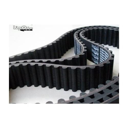 High quality STD S8M 1248 20mm Timing belt length 1248mm width 20mm pitch 8mm teeth 156 Rubber 1248-20-S8M Timing belts