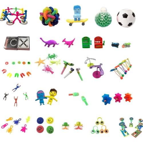Sensory Fidget Toy Set Pop Bubble Autism Anxiety Relief Stress Pop Bubble Fidget Hand Toys For Kids Adults