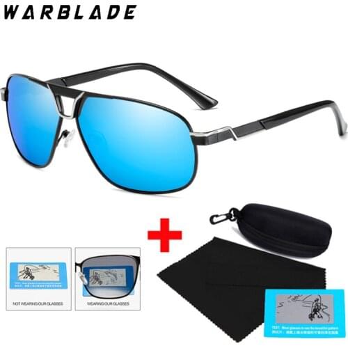 Polarized Men Sunglasses Classic Pilot Driving Sun Glasses Male Vintage Metal Frame Mirror Lens Eyewear Oculos De Sol UV400