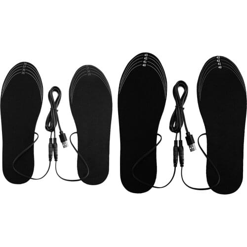 Unisex USB Electric Charging Heated Insoles Rechargeable Soles Pad