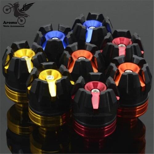 1 Pair Universal motocross Crash Protectors Motorcycle Falling Protections moto dirt pit bike Frame Sliders Crash pad Protector