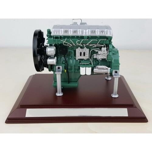 1/12 CA6DM3 13L J7 Diesel Engine Model - Collector Edition Model Building Kit Home Office Decoration Gift