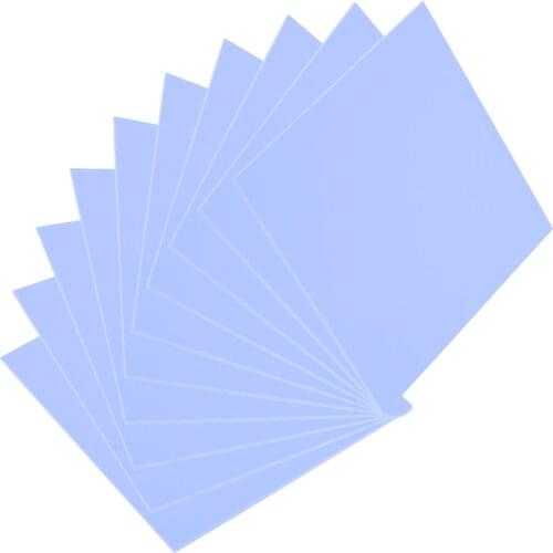100x100mm 200x200mm Adhesive Conductive Heatsink Plaster Sheet Computer CPU Graphics Chip Cooling Silicone Grease Thermal Pad