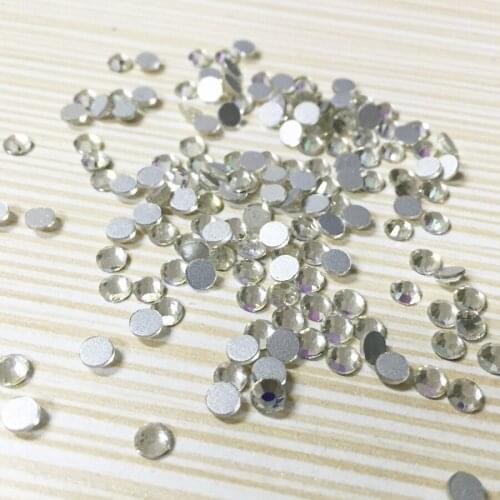 1440PCS AB&Clear Nail Rhinestones 3D Nail Art Crystal Rhinestones for Nails Design Gems Strass Nail Art Decorations