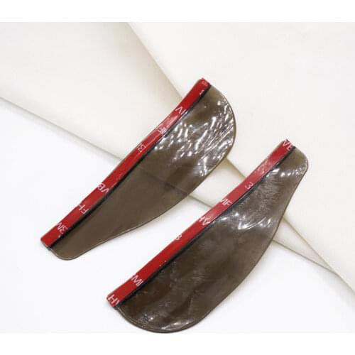 2Pcs Universal Car Rearview Mirror Rain Eyebrow Auto Car Rear View Side Rain Shield Snow Guard Sun Visor Shade Protector