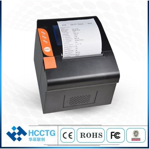 80mm Thermal receipt machine Pos printer with Partial auto cutter for cash register system HCC-POS894