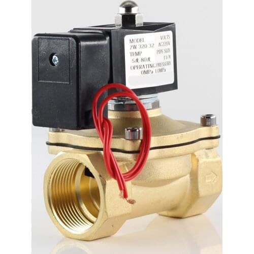 AC220V DC12V DC24V normally closed energy saving solenoid valve, IP65,use water,gas,oil,Environmental protection,DN10 15 25 32