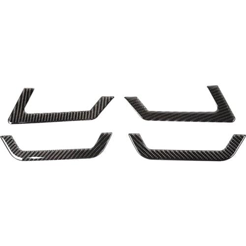 Carbon Fiber Car Rear Tail Light Lamp Decoration Cover for Chevrolet Camaro 2012 2013 2014 2015 Accessories