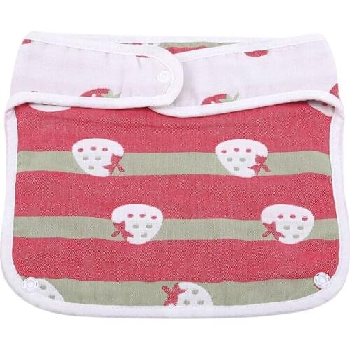 Quality Detachable Bibs Waterproof With Button 2020 Baby Care Supplies Cute Cartoon Feeding Apron Soft Casual Towel
