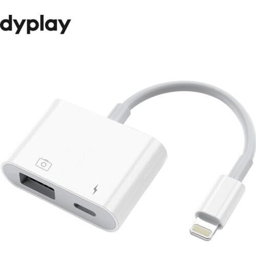 USB Camera Adapter with Charging Port USB Female OTG Cable Supports USB Flash Drive Mouse MIDI Keyboard Electric Audio Interface