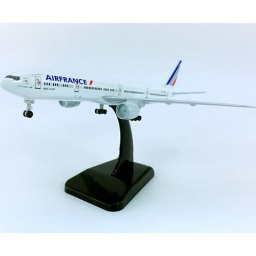 16cm/18CM airplane model toys air France 747 airlines aviation B777 B747 aircraft model diecast plastic alloy plane gifts