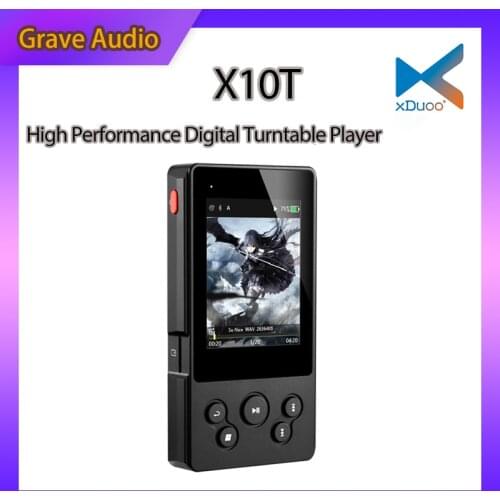XDUOO X10T II High Performance Lossless Music Bluetooth Digital Turntable MP3 Player DSD128 PCM 384KHz/32Bit X10TII High