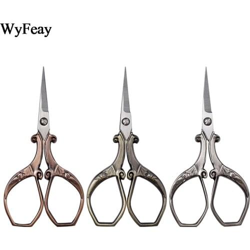 Professional Stainless Steel Sewing Scissors Sewing Craft Vintage Embroidery Scissors Tailor Scissor Thread Scissors Yarn Shears