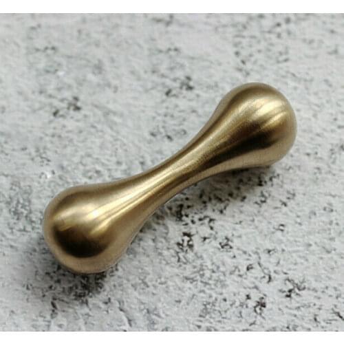 Funny Brass Begleri Knucklebone Unpack Toy Worry Beads Finger Dumb Gift New