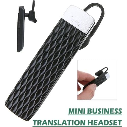 Smart Voice Translator Charging bluetooth Wireless Headset 33 Languages Instant Intelligence Translate Headphone Pohiks