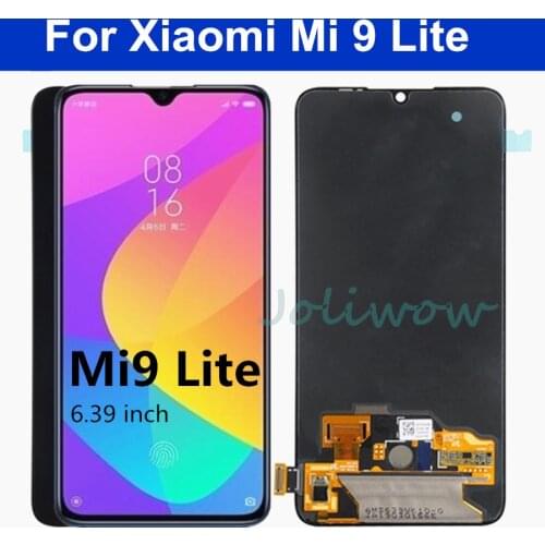6.39" AMOLED For Xiaomi Mi 9 Lite LCD Mi9 Lite LCD Display Touch Screen Digitizer Assembly For XiaomiMi Mi 9 Lite LCD