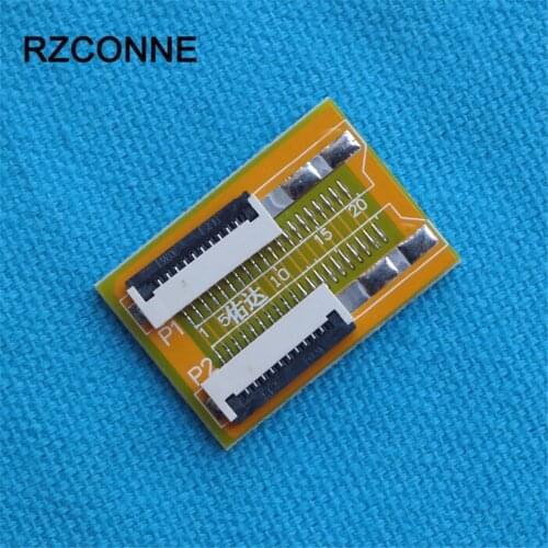10 Pin to 10 Pin ZIF 1.0mm Pitch FFC Cable Extension Connector Adapter 2pcs/lot