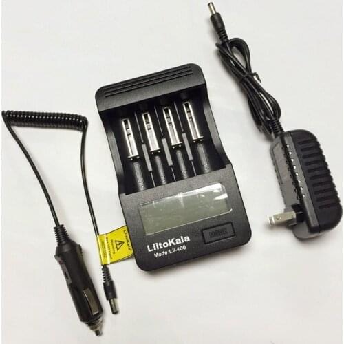 Liitokala lii-400 LED 18650/26650/14500 Battery Charger,Detection of battery capacity/internal resistance/voltage