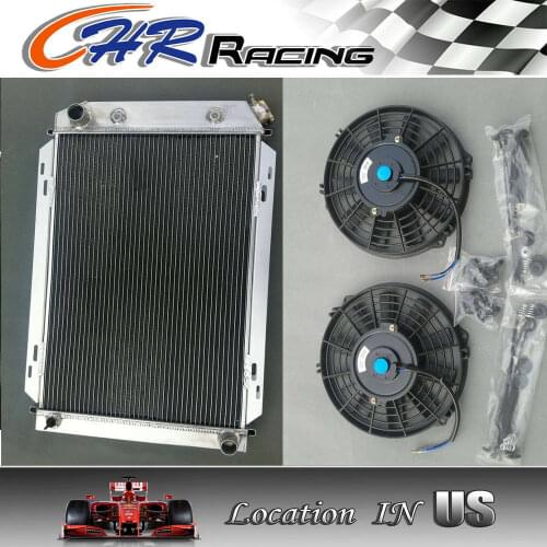 ALUMINUM RADIATOR for 79-93 FORD MUSTANG 80 81 82 83 84 85 86 87 88 89 +2 X FANS
