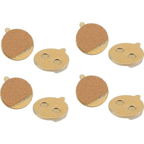 B1 Round Full-metallic Disc Brake Pads for Some National Brands of Cable-pull Disc Brake Brake Lining Shoe Mountain Bicycle Part