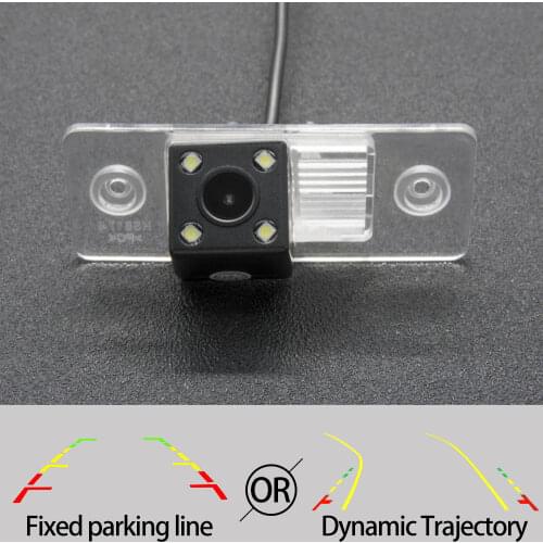 Fixed Or Dynamic Trajectory Rear View Camera For VW Volkswagen Touareg 7L 2002-2010 Jetta sedan wagon 2002-2010 Car Monitor