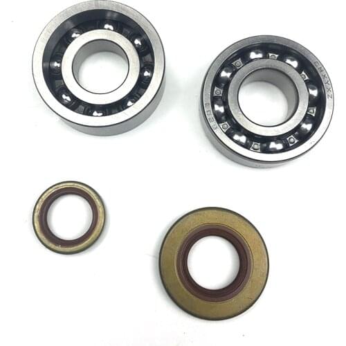 Crankshaft Crank Bearings & Oil Seal Kit Replacement Spare Parts For Stihl MS660 066 Chainsaw Lawn Mower Repair Accessories