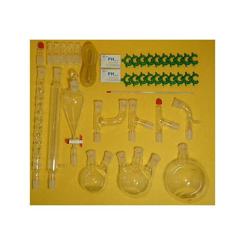 Lab Glassware Kit,organic Chemistry Lab Glassware Kit 24/29 28pcs