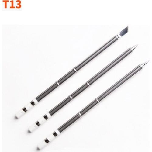 Heating Core Integrated Electric Iron T13 Solder Soldering Iron Tips T13-K B2 BC2 BL D24 For 950D Soldering Station