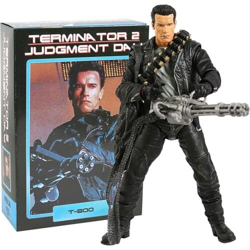 NECA Terminator 2: Judgment Day T-800 Arnold Schwarzenegger Action Figure Collectible Model Toy