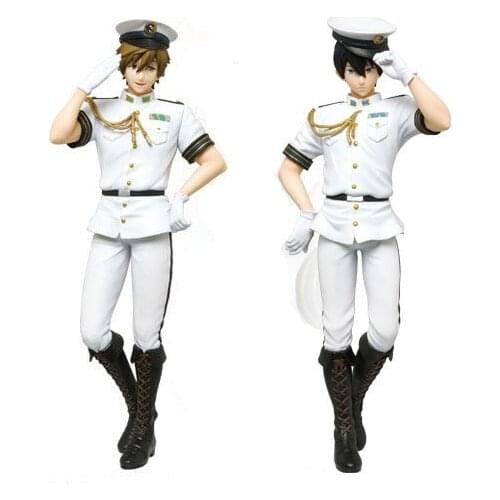 2021 NEW hot 15m Free! Free Tachibana Makoto Nanase Haruka Navy suit action figure collection toys Christmas gift with box