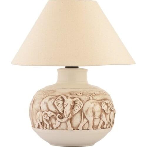 New Yalılı Ceramic Filli Ceramic Cream Lampshade Lampshade