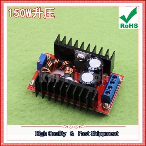 150W Boost Module DC-DC Car Notebook Mobile Power supply 12V-32V to 12-35V Adjustable step up converter board Booster 0.08kg-x