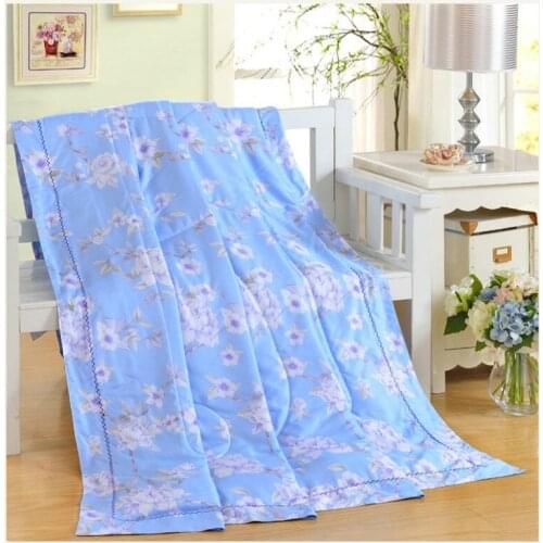 Simple Summer thin DUVET COVER soft Modal warm LUXURY summer QUILT DOUBLE SUPER baby Blanket Queen King Size healthy Bed quilt