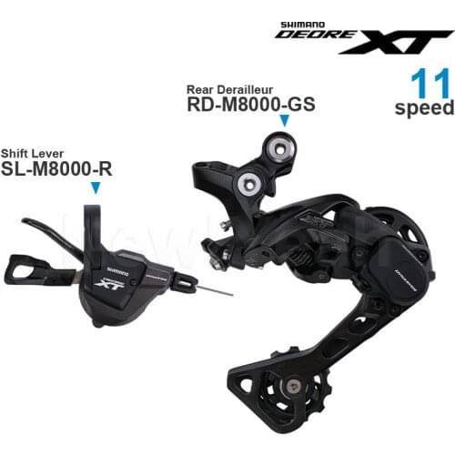 SHIMANO DEORE XT M8000 11v 11Speed Groupset SL M8000 Shifter REAR DERAILLEUR GS SGS SHADOW RD Original parts for MTB bike