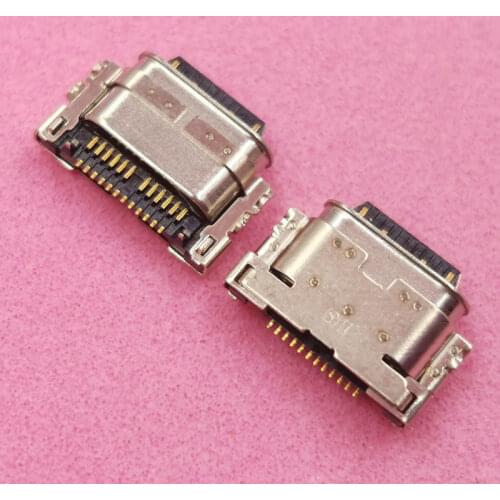 10Pcs Usb Charger Charging Dock Port Connector For Motorola Moto Z4 XT1980 One Zoom XT2010 P40 Note P40Note Type C Contact Plug