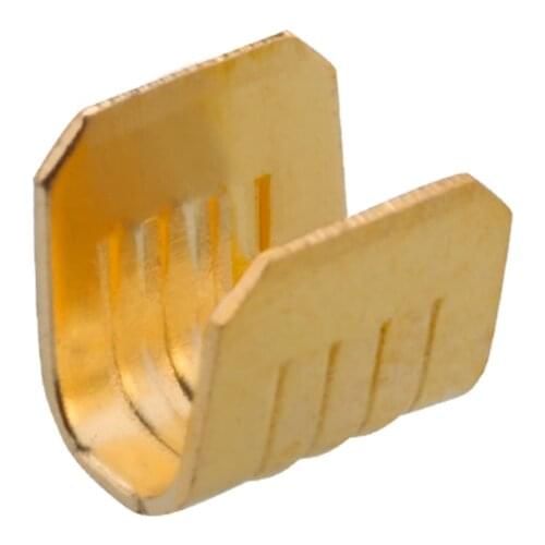 100pcs/lot DJ454C U-shaped terminal tab cold inserts connectors / terminal connector cable / wire cable lug,4-6mm2