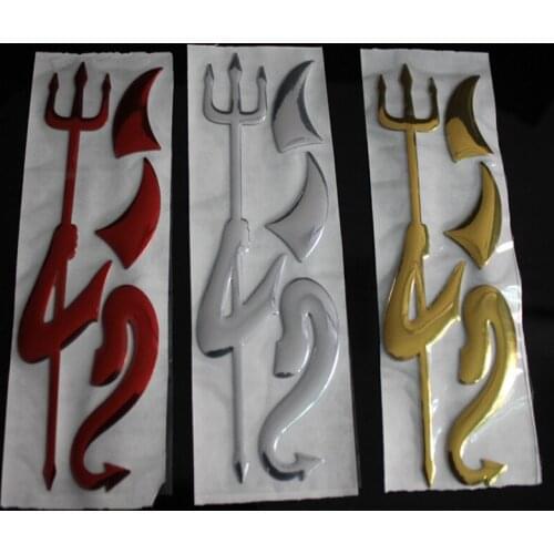 3D Stereo Car Sticker Little Devil Car Sticker Personalized Car Sticker Cute Angel Car Sticker