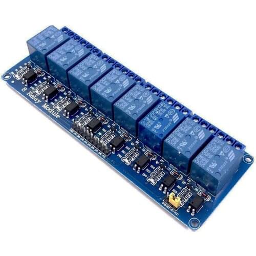 5v 8 Channel Relay Module with Optocoupler
