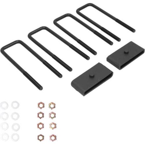 Automobiles sensoru 1in Rear Lift Leveling Kit Carbon Steel Spacer Fit for Chevy Silverado Sierra 1500 2WD 4WD 2007-2018
