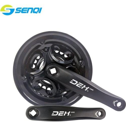 Mountain Bike Chain Wheel 24T/34T/42T Aluminum Alloy Bicycle Crankset Cycling Accessories With Crank