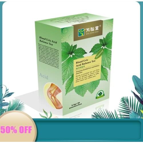 Blooduric acid balance tea (2.5g *20sachets) box Soften blood vesselsBalance blood uric acid,cure gout
