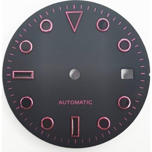 Watch Parts 29mm Sterile Dial Watch Dial Suitable For ETA 8215 2836 Mingzhu DG 2813 Miyota8215 821Amovement 39