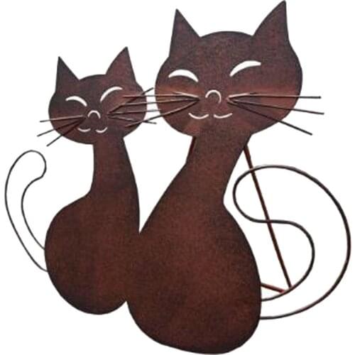 European Style Metal Outdoor Patio Yard Figurine Decorations Lovely Figure