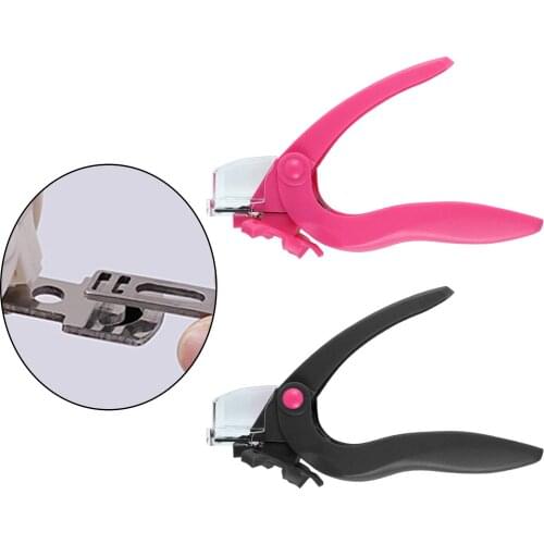 Artificial Fake Nail Clipper Nail Art Cutter Adjustable Cuticle Edge Manicure Sharp Tools for Salon Beauty DIY