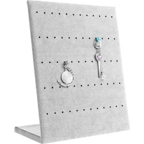 L-type Earrings Ear Studs Display Rack Stand Jewelry Storage Organizer Holder