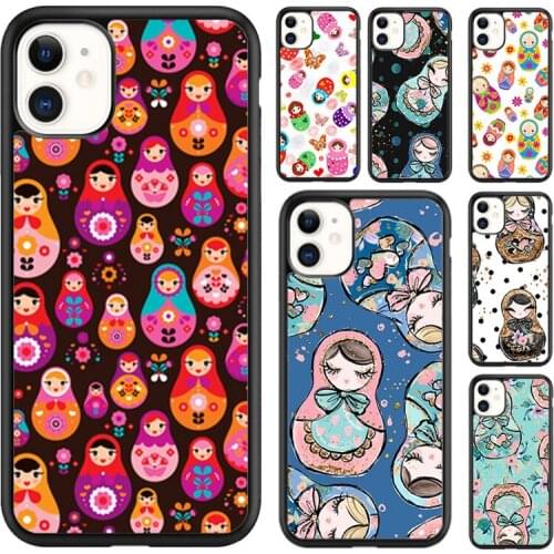 MaiYaCa Russian Matryoshka Dolls Phone Case Cover For iPhone SE 6s 7 8 plus X XR XS 11 12 pro max Samsung Galaxy S8 S9 S10 shell