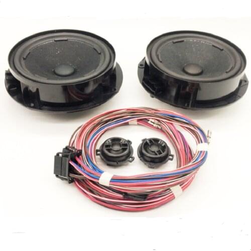Modified back door rear speaker bass/speakers that suit for Golf 7 MQB Tiguan Passat B8