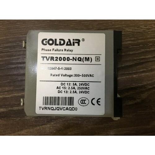 New original TVR2000-NQM phase sequence relay / three phase reverse phase relay