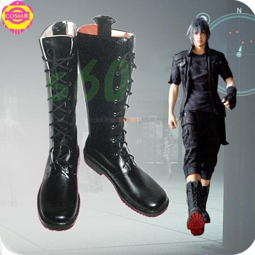 Final Fantasy Noctis Lucis Caelum Anime Characters Shoe Cosplay Shoes Boots Party Costume Prop