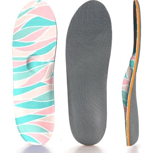 Simple Style Striped Shockproof, Breathable, Non-slip Orthopedic Arch support Insole